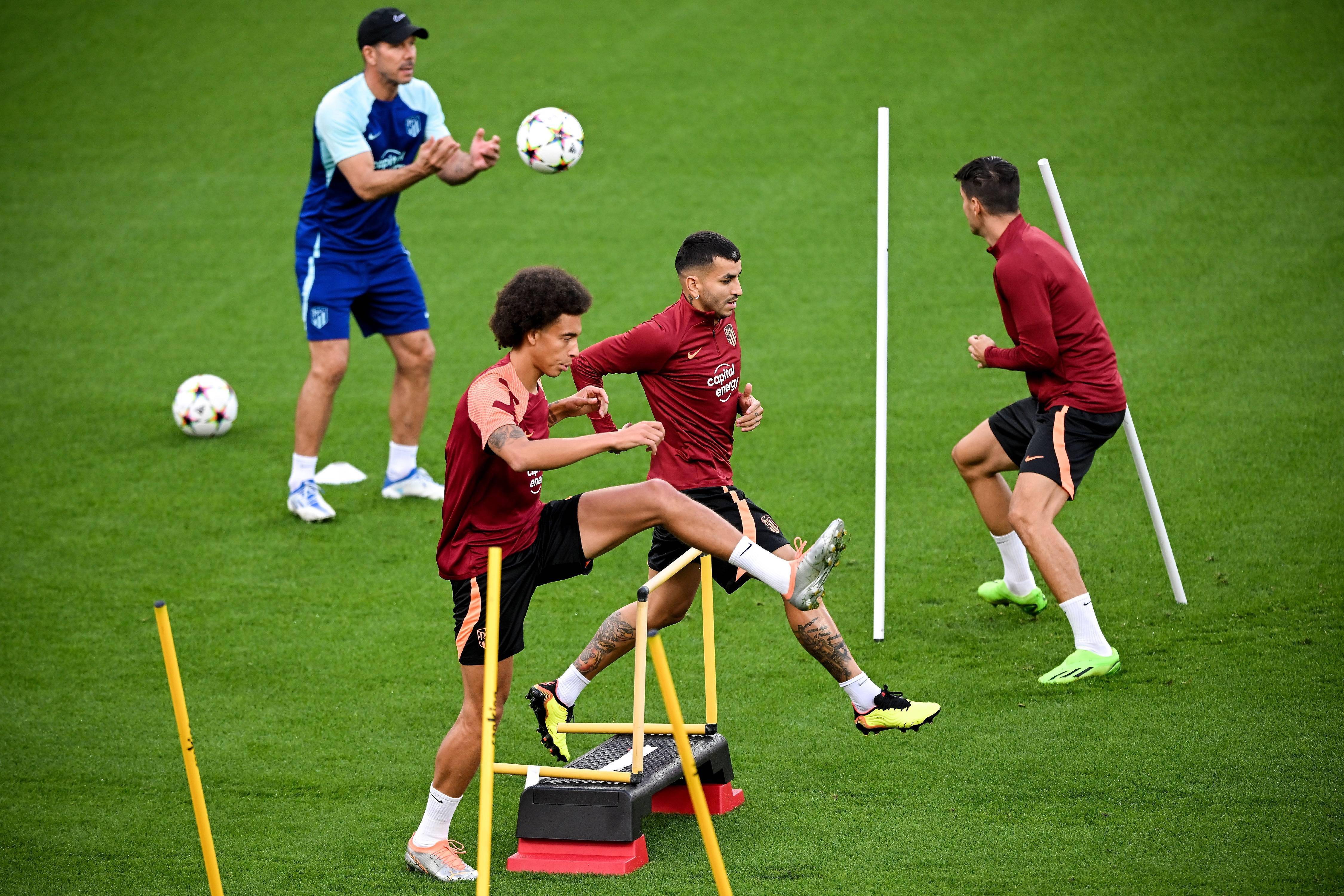 关于国际比赛日体能课后，马德里竞技更衣室发声备战中超，信心回归，轮换策略成焦点的信息